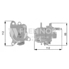 FS27911 FLENNOR Натяжной ролик, поликлиновой  ремень