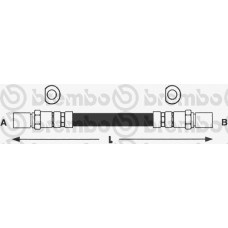 T 59 036 BREMBO Тормозной шланг