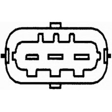 6PX 008 476-361 HELLA Датчик, положение дроссельной заслонки