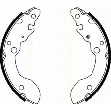 8100 69007 TRISCAN Комплект тормозных колодок