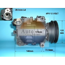 14-0318R AUTO AIR GLOUCESTER Компрессор, кондиционер