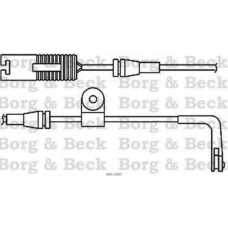 BWL3080 BORG & BECK Сигнализатор, износ тормозных колодок