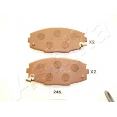 50-02-245 Ashika Комплект тормозных колодок, дисковый тормоз