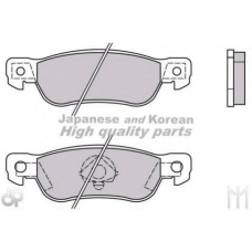 1083-0009 ASHUKI Комплект тормозных колодок, дисковый тормоз