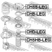 CHB-LEG FEBEST Подшипник качения, опора стойки амортизатора