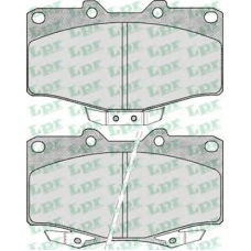 05P509 LPR Комплект тормозных колодок, дисковый тормоз