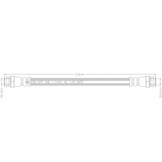 2111 REMKAFLEX Тормозной шланг
