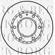 BBD4793 BORG & BECK Тормозной диск