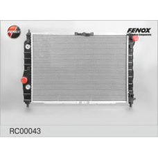 RC00043 FENOX Радиатор, охлаждение двигателя