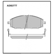 ADB3777 Allied Nippon Тормозные колодки