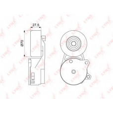 PT3051 LYNX Натяжитель с роликом / приводной