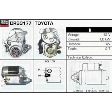 DRS3177 DELCO REMY Стартер