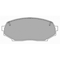 FBP-1238 FREMAX Комплект тормозных колодок, дисковый тормоз