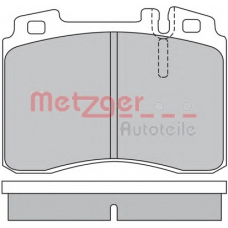 1170374 METZGER Комплект тормозных колодок, дисковый тормоз