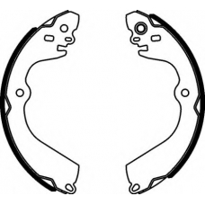 MFR705 MINTEX Комплект тормозных колодок