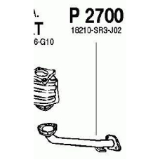 P2700 FENNO Труба выхлопного газа
