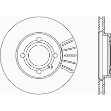 BDA1027.20 OPEN PARTS Тормозной диск