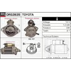 DRS3935 DELCO REMY Стартер