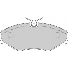 DBP351515 DURON Комплект тормозных колодок, дисковый тормоз