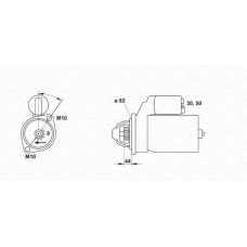 943253180010 MAGNETI MARELLI Стартер