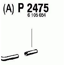 P2475 FENNO Труба выхлопного газа