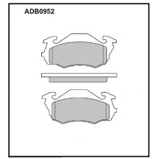 ADB0952 Allied Nippon Тормозные колодки