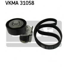 VKMA 31058 SKF Поликлиновой ременный комплект