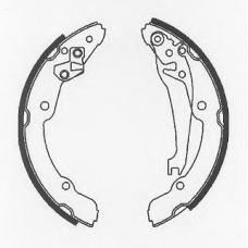 BS991 QUINTON HAZELL Комплект тормозных колодок