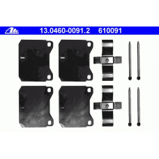13.0460-0091.2 ATE Комплектующие, колодки дискового тормоза