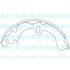 KBS-9912 KAVO PARTS Комплект тормозных колодок