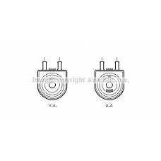 PE3285 AVA Масляный радиатор, двигательное масло