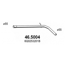 46.5004 ASSO Труба выхлопного газа