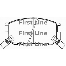 FBP1527 FIRST LINE Комплект тормозных колодок, дисковый тормоз