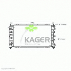 31-2673 KAGER Радиатор, охлаждение двигателя