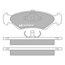 LVXL536 MOTAQUIP Комплект тормозных колодок, дисковый тормоз