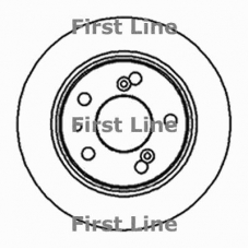 FBD125 FIRST LINE Тормозной диск