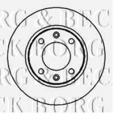 BBD4979 BORG & BECK Тормозной диск