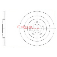 61437.00 METZGER Тормозной диск