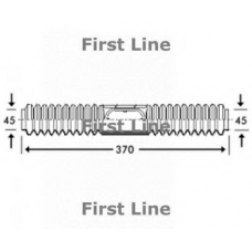 FSG3216 FIRST LINE Пыльник, рулевое управление