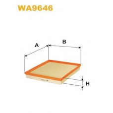 WA9646 WIX Воздушный фильтр