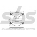1501222508 S.b.s. Комплект тормозных колодок, дисковый тормоз