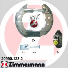 20990.123.2 ZIMMERMANN Комплект тормозных колодок