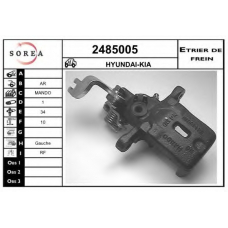 2485005 EAI Тормозной суппорт