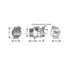 RTK487 AVA Компрессор, кондиционер