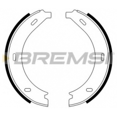 GF0305 BREMSI Комплект тормозных колодок, стояночная тормозная с