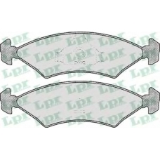 05P232 LPR Комплект тормозных колодок, дисковый тормоз