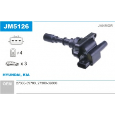 JM5126 JANMOR Катушка зажигания