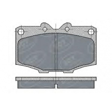 SP 205 SCT Комплект тормозных колодок, дисковый тормоз