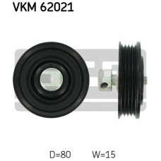 VKM 62021 SKF Натяжной ролик, поликлиновой  ремень