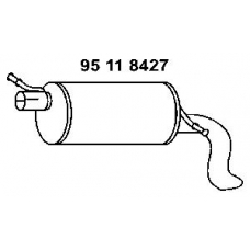 95 11 8427 EBERSPACHER Глушитель выхлопных газов конечный